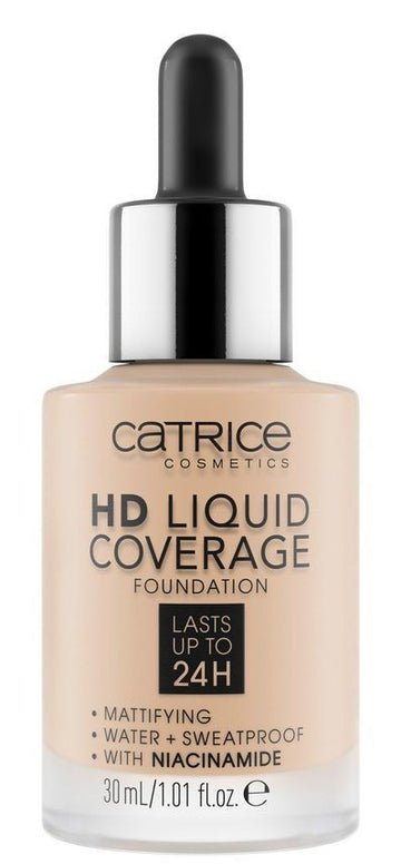 Catrice HD Liquid Coverage Foundation 010 Light Beige 30ml